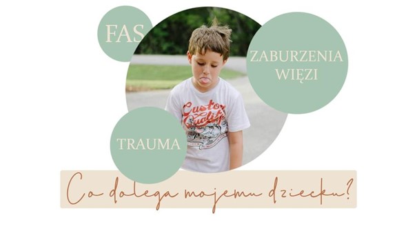 Szkolenie on-line pt. „Co dolega mojemu dziecku? Czy to FAS, zaburzenia więzi, a może trauma?”