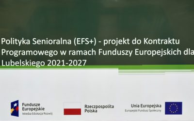 „Polityka senioralna EFS +” – ruszają spotkania w powiatach w województwie lubelskim
