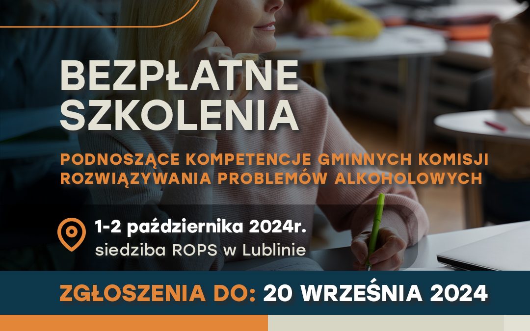 Szkolenie w zakresie rozwiązywania problemów alkoholowych