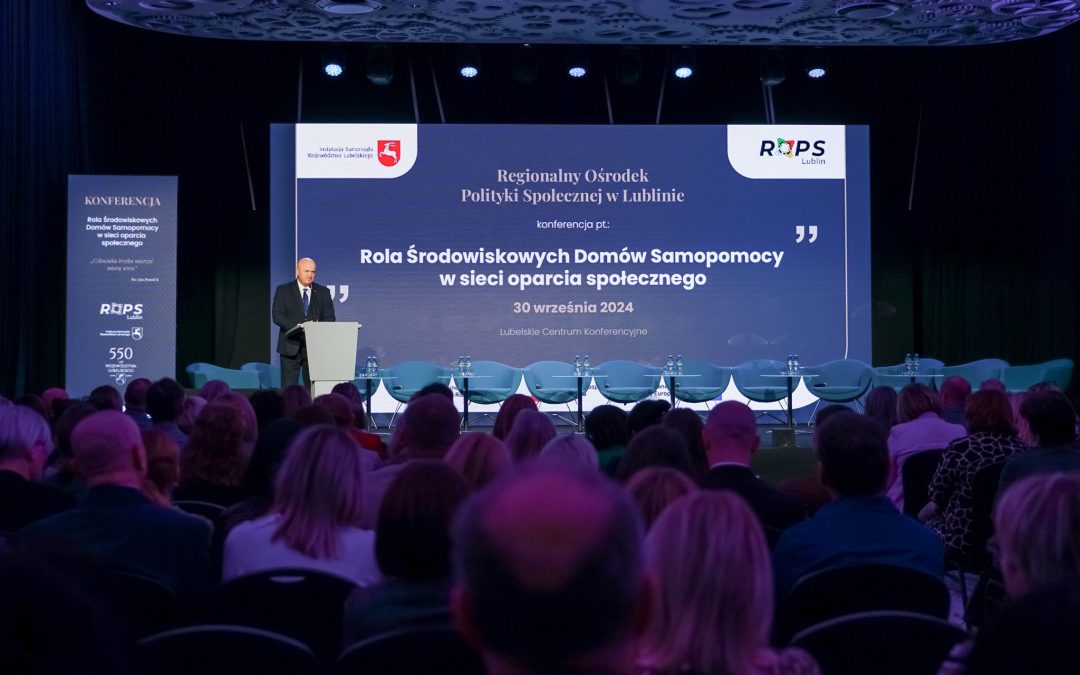 Konferencja nt Środowiskowych Domów Samopomocy [GALERIA]