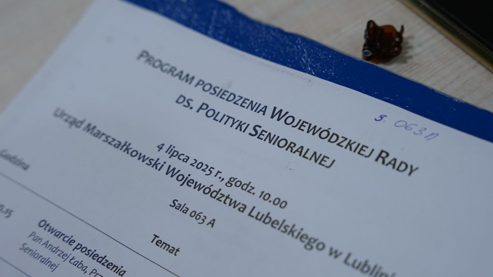 Spotkanie Wojewódzkiej Rady ds. Polityki Senioralnej w UM