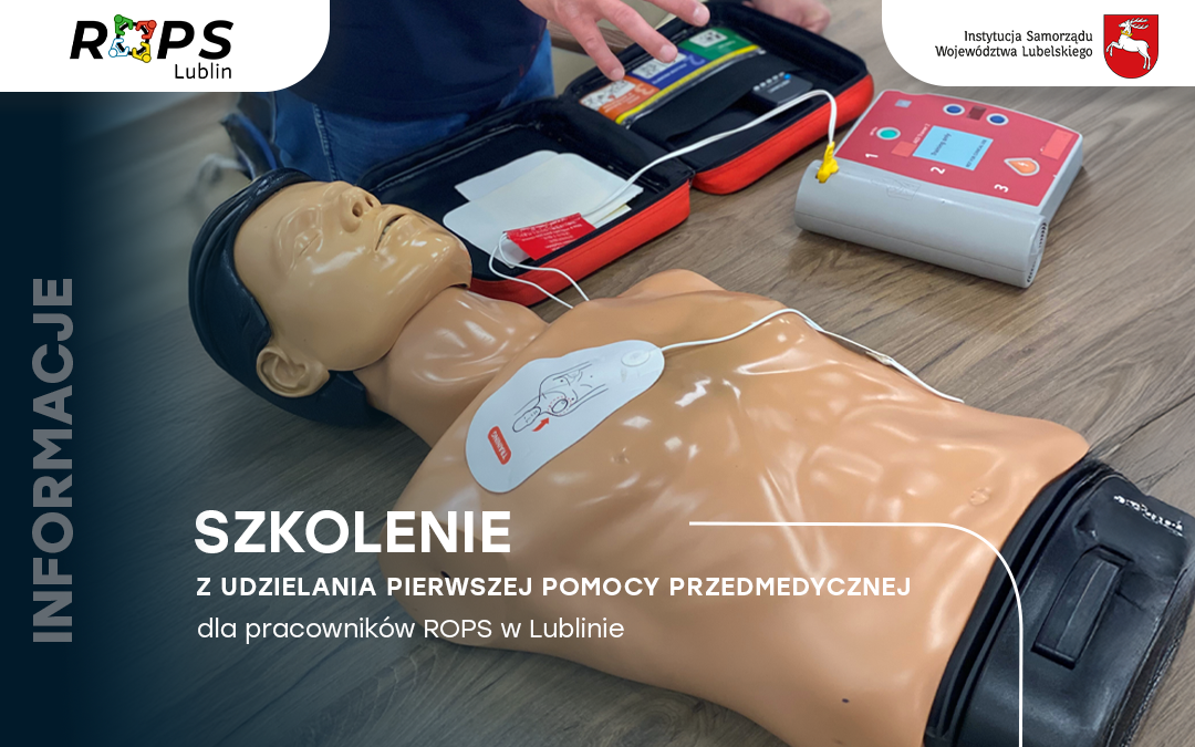 Pierwsza edycja szkolenia z udzielania pierwszej pomocy