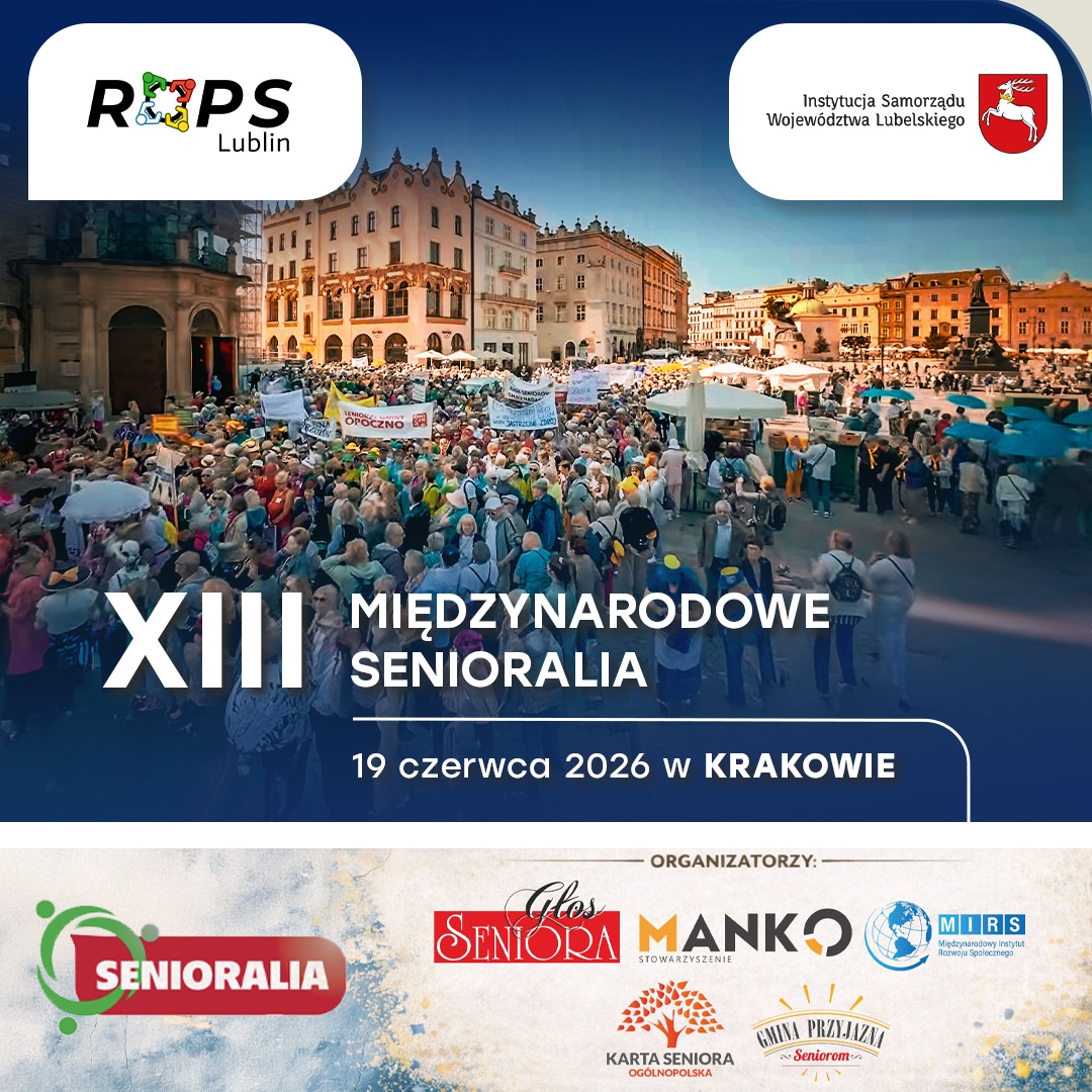 ROPS zaprasza na XIII Międzynarodowe Senioralia