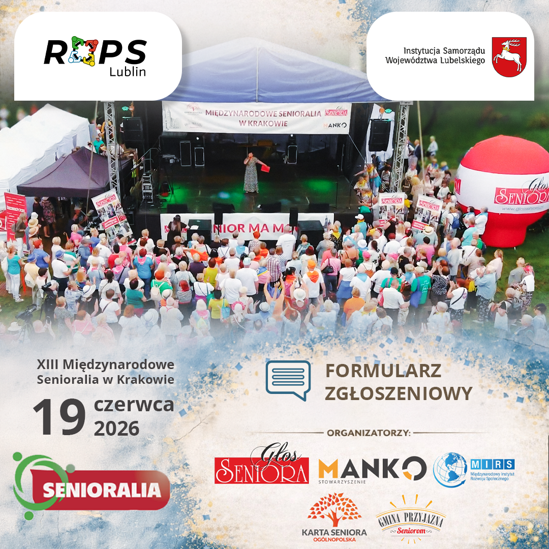 Dołącz do Senioraliów 2026 w Krakowie
