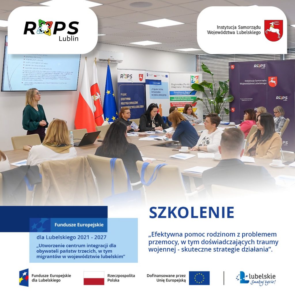 O skutecznej pomocy rodzinom doświadczającym przemocy i traumy wojennej [GALERIA]