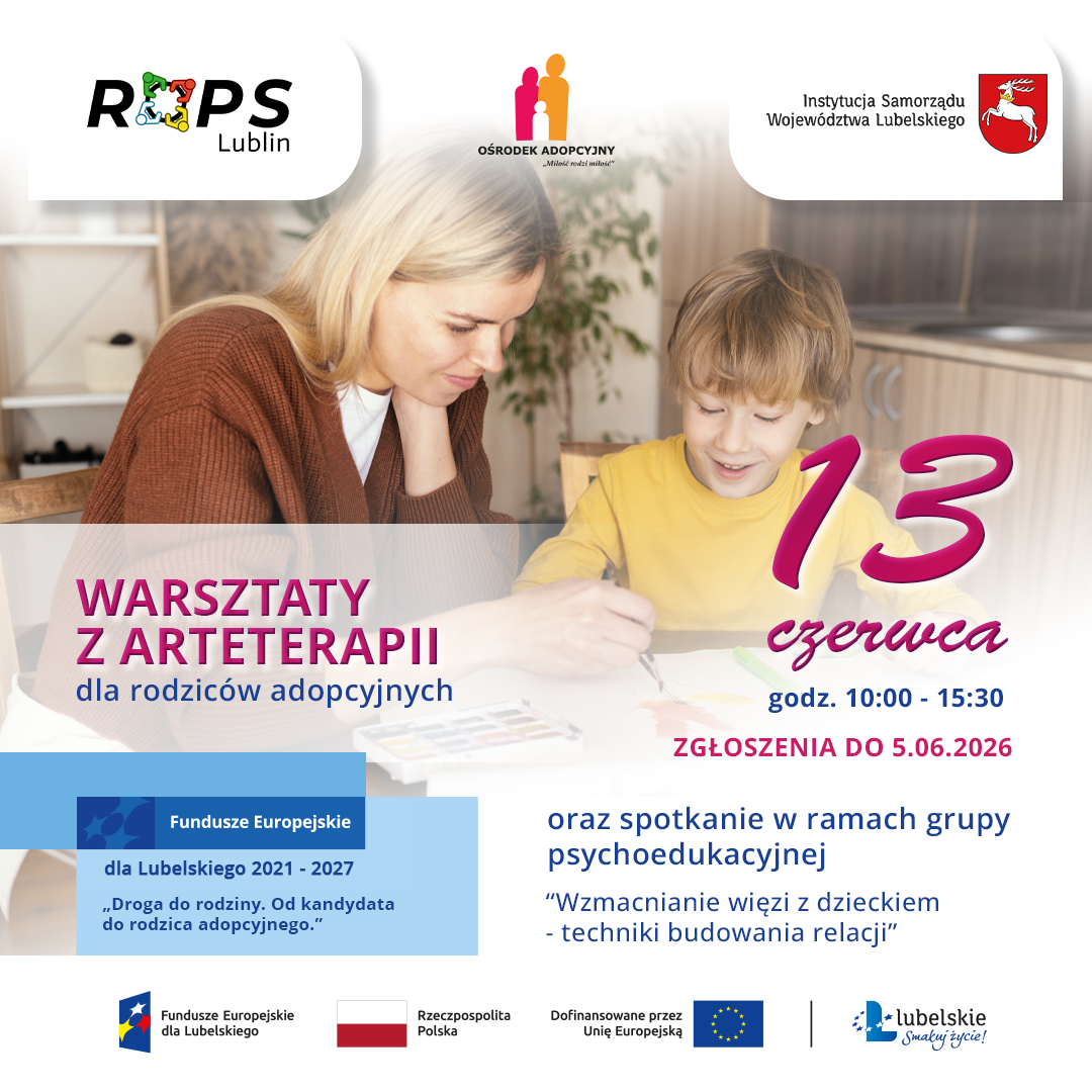 Twórcza przestrzeń wsparcia dla rodziców adopcyjnych – zapraszamy na kolejne warsztaty