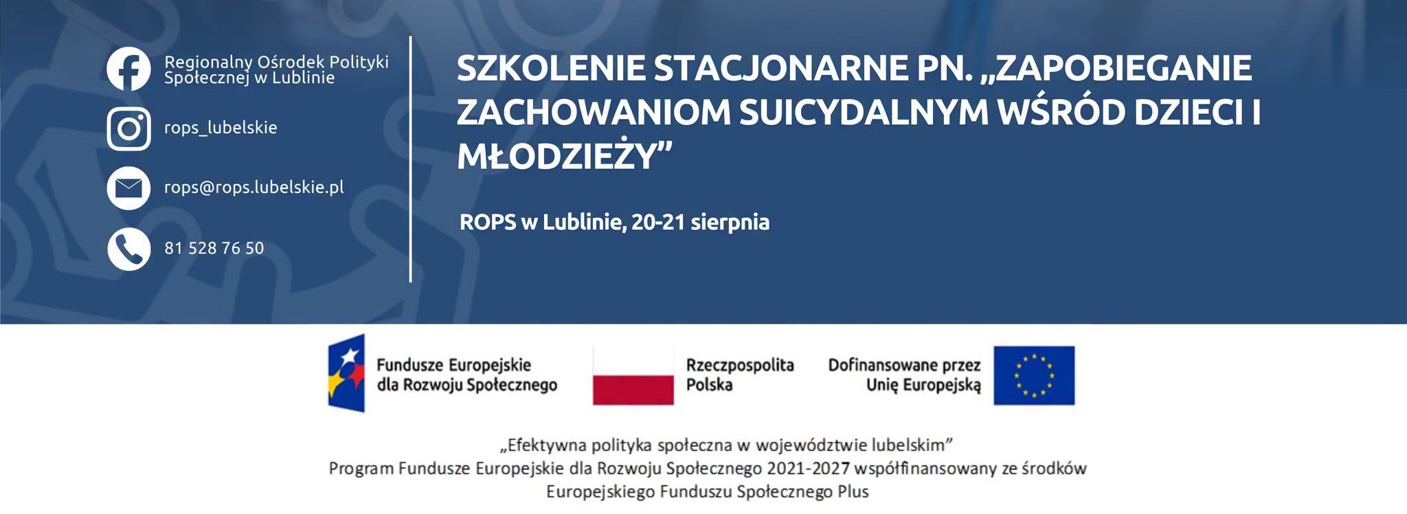 „Zapobieganie zachowaniom suicydalnym wśród dziecii młodzieży”